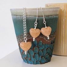 Load image into Gallery viewer, Bubbly Little Hearts, pendants and earrings, 3 colours