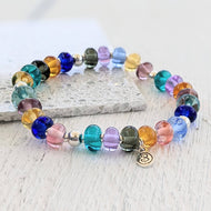 Shades of the Shoreline Bead Bracelet