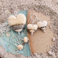 Shoreline Pendant, Medium or Mini, in Sand