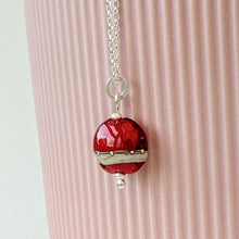 Load image into Gallery viewer, Shoreline Pendant, Medium or Mini, in Red