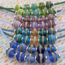 Load image into Gallery viewer, Stonebaked Bead Necklaces-Beach Art Glass