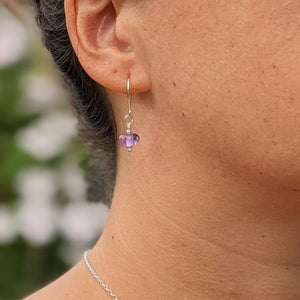 Birthstone Colours Tiny Bead Earrings
