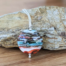 Load image into Gallery viewer, Strata Lentil Pendant