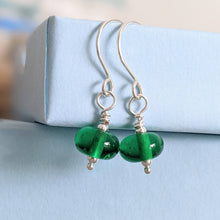 Load image into Gallery viewer, Birthstone Colours Tiny Bead Earrings