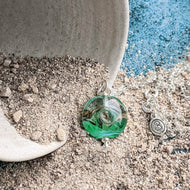 Turning Tides Mini Lentil Pendant