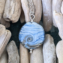 Load image into Gallery viewer, Underwater lentil pendant